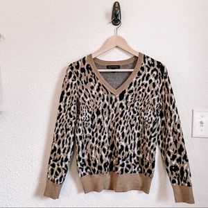Banana Republic animal print sweater